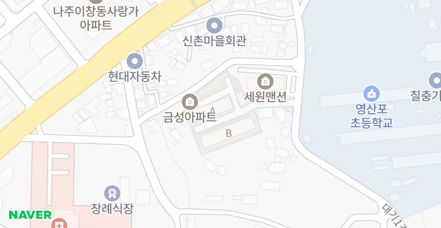 금성 위치 지도