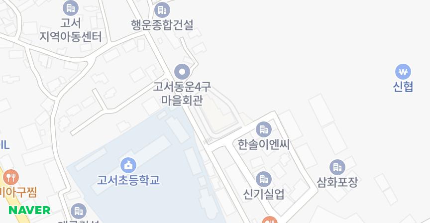 새봄투유빌 위치 지도
