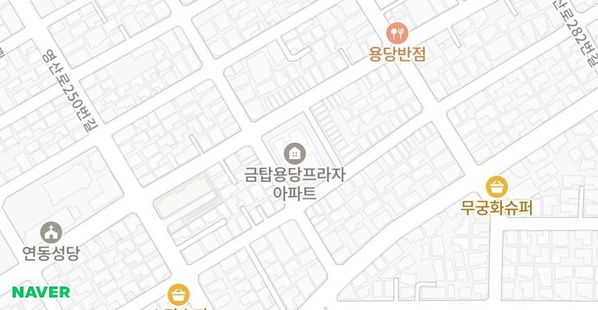 용당프라자 위치 지도