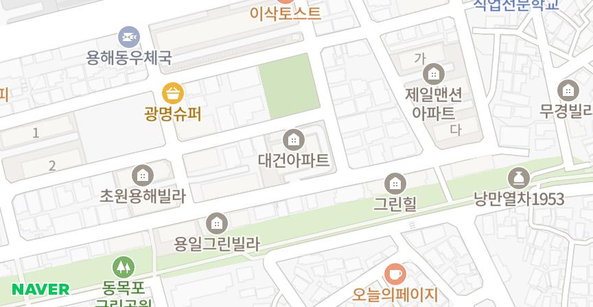 대건 위치 지도