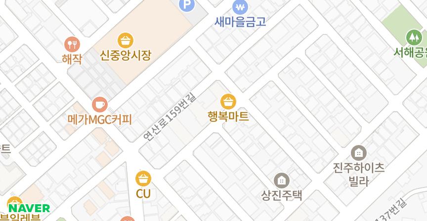 대화타운 위치 지도