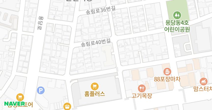 그랜드파크맨션 위치 지도