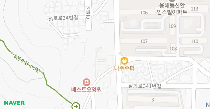 유창파크맨션 위치 지도