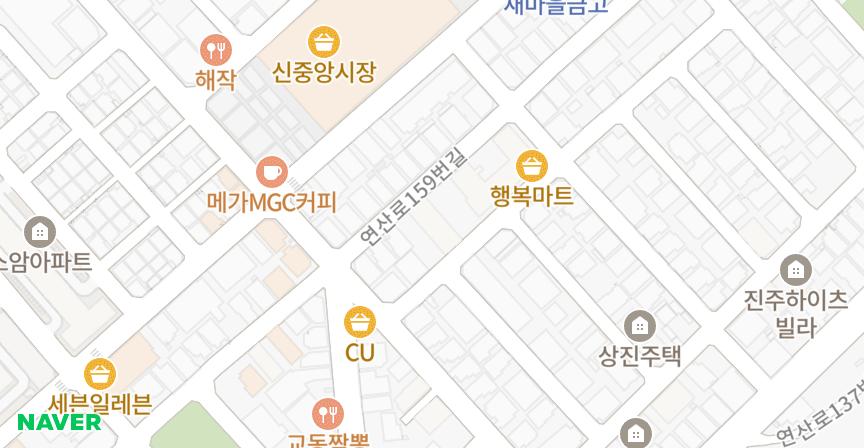 대화빌라 위치 지도