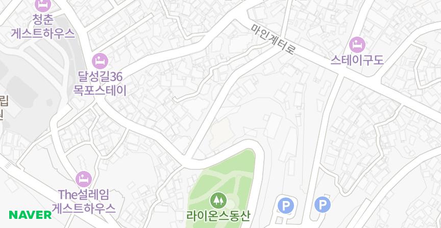 산정파크빌라 위치 지도