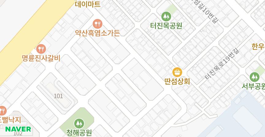 모아빌라 위치 지도