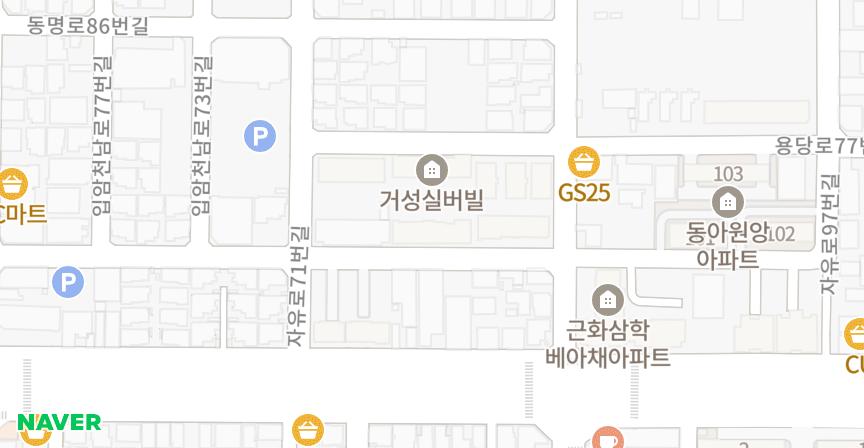거성실버빌 위치 지도