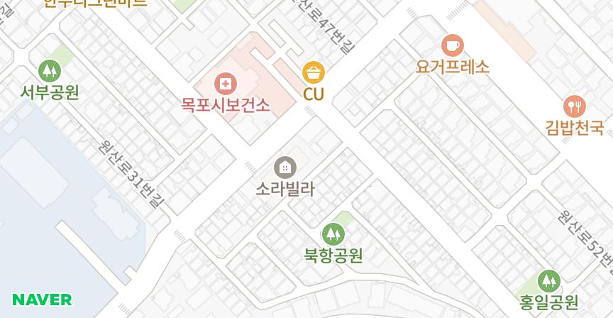 소라 위치 지도