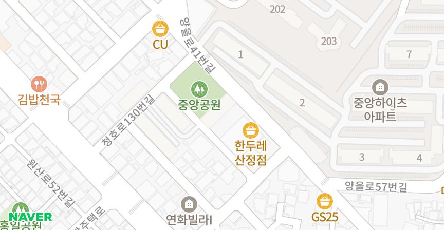 남도 위치 지도