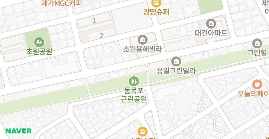 동광 위치 지도