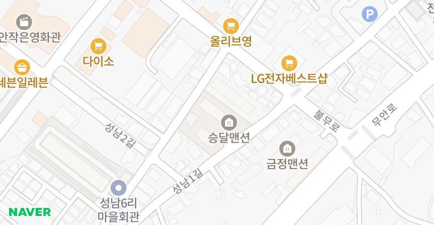 승달1차 위치 지도