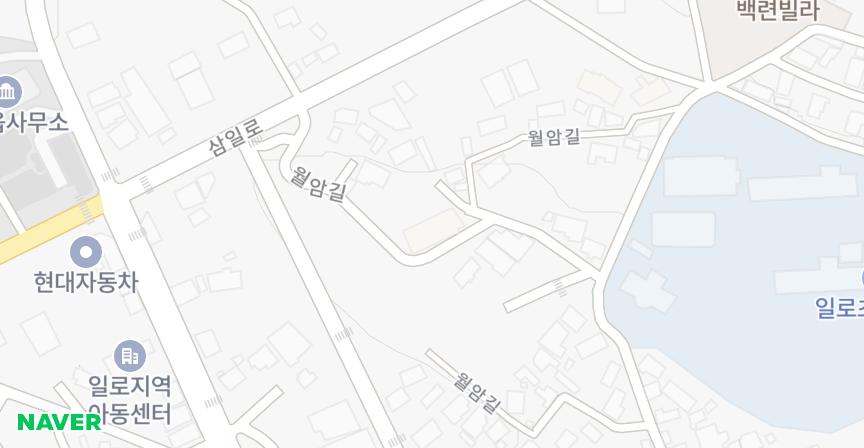 광성 위치 지도
