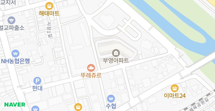 부영 위치 지도