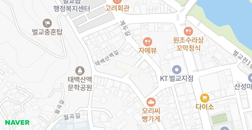 부강 위치 지도