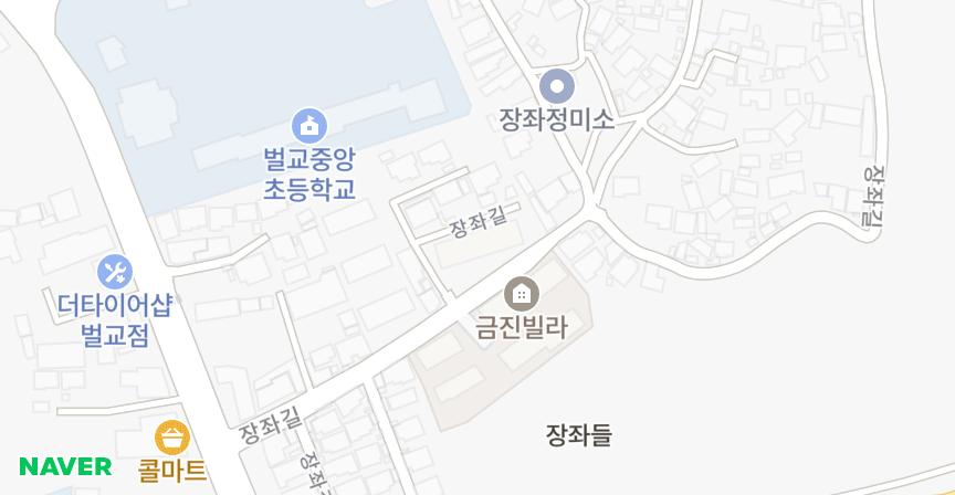 동호 위치 지도
