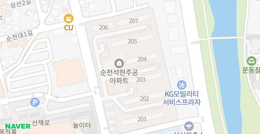 석현주공 위치 지도