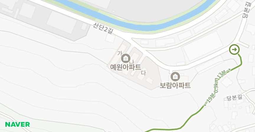예원 위치 지도