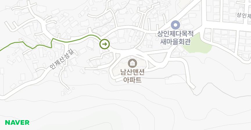 남산맨션 위치 지도