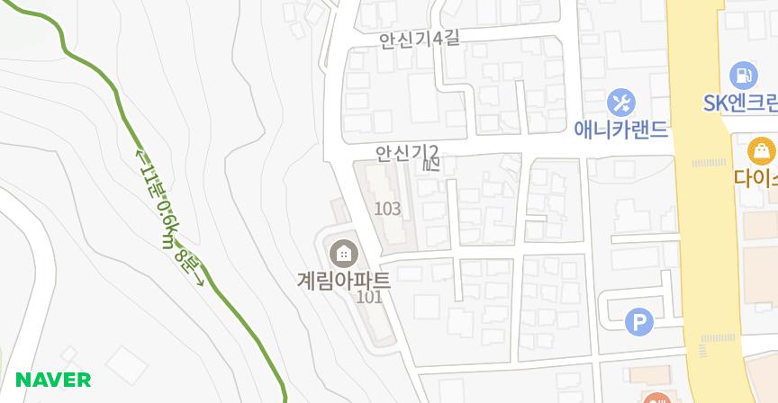 계림 위치 지도
