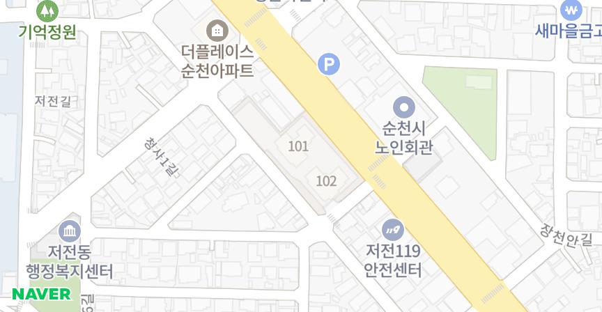 오네뜨트윈시티 위치 지도