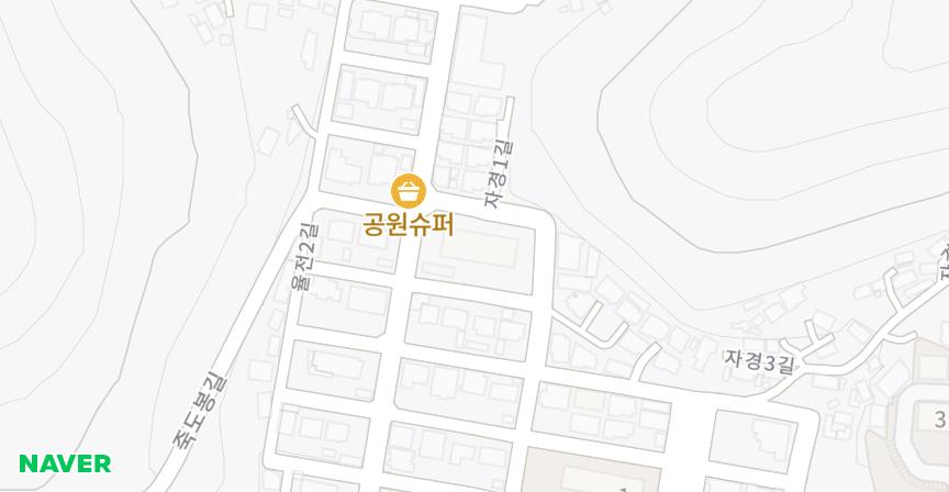 수정 위치 지도