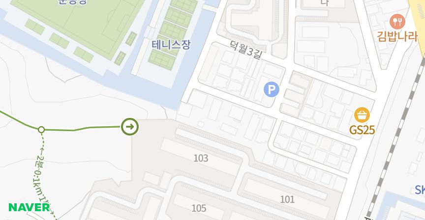 세영빌라 위치 지도