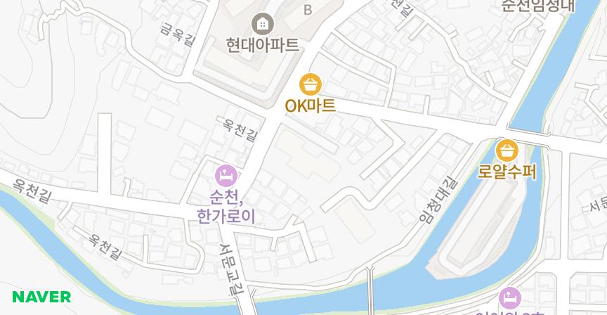 대림청호빌라 위치 지도