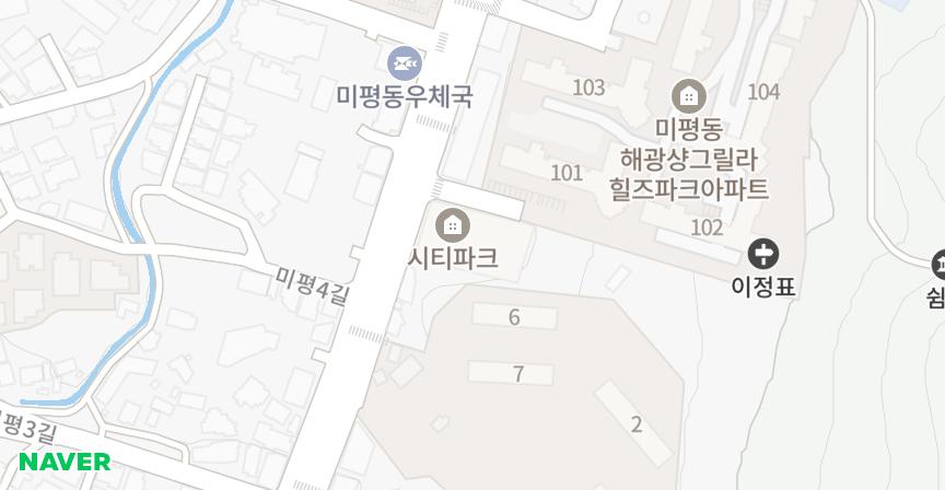 시티파크 위치 지도