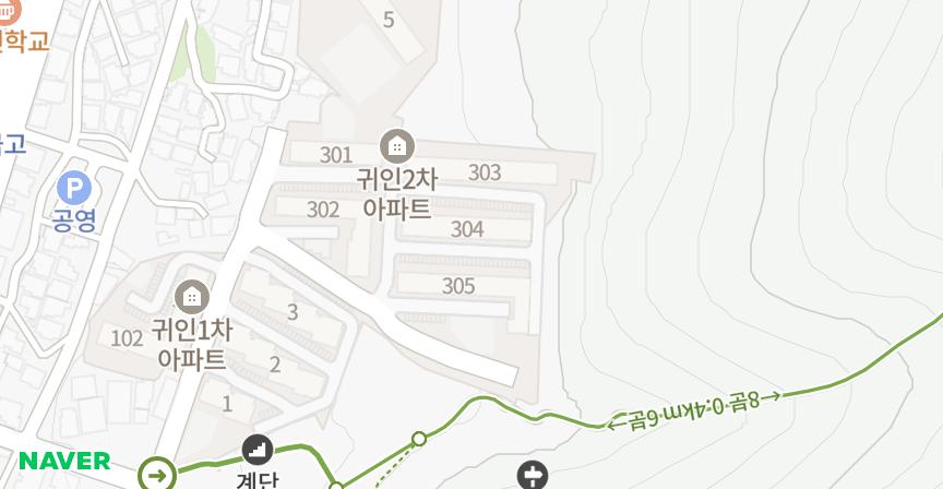 귀인4차 위치 지도