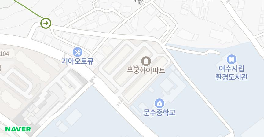 무궁화 위치 지도