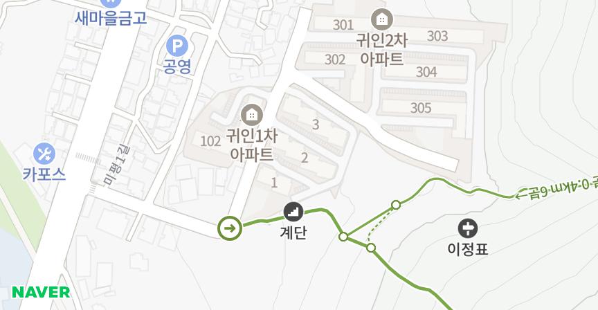 귀인1차 위치 지도