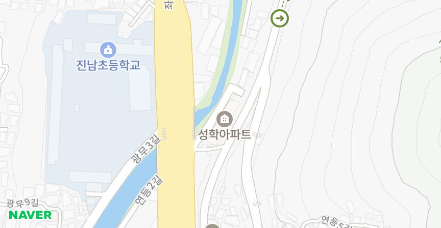 성학 위치 지도