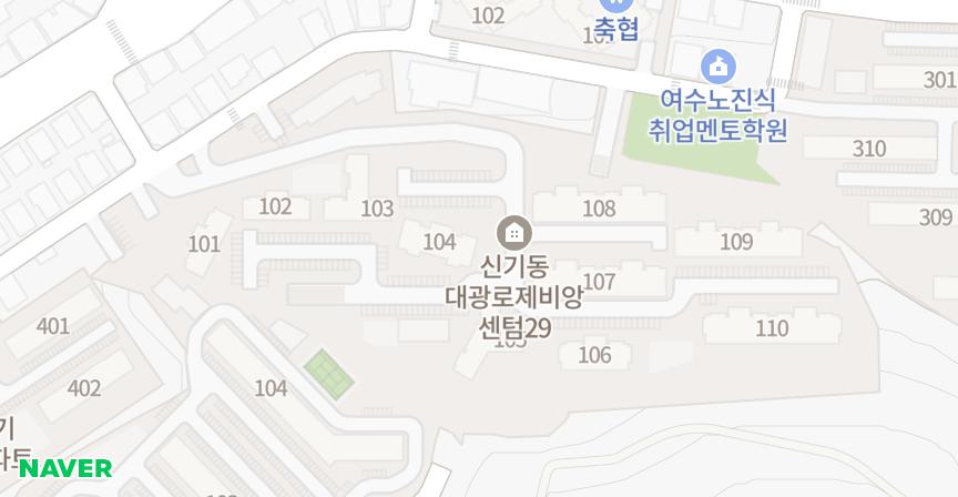 대광로제비앙센텀29차 위치 지도
