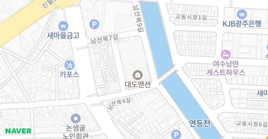 대도맨션 위치 지도