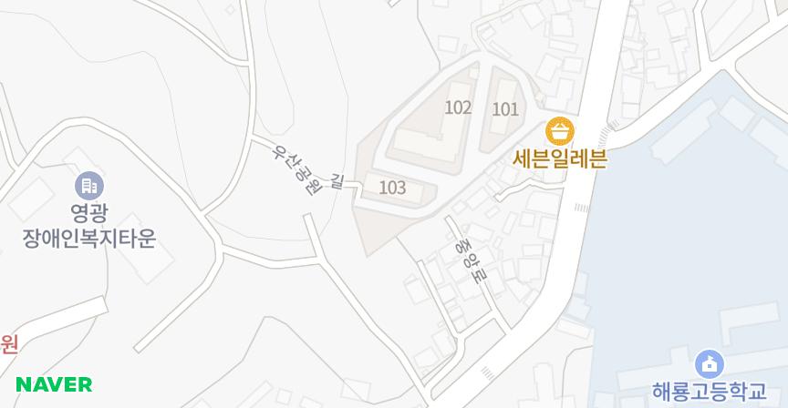 석가 위치 지도