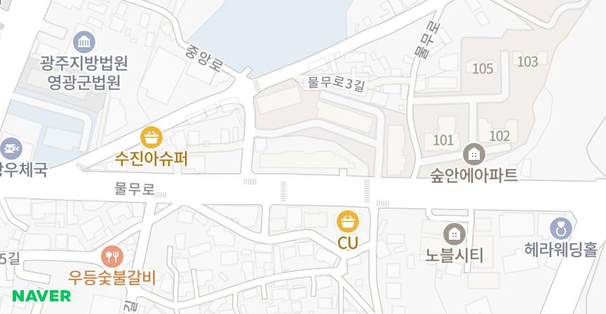 청우 위치 지도