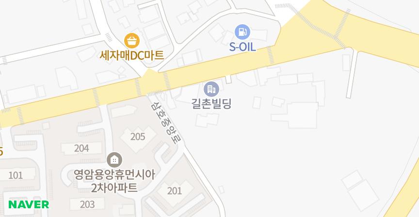 길촌파크빌101동 위치 지도