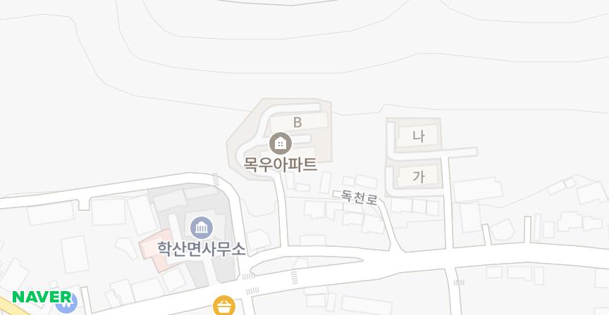 목우 위치 지도