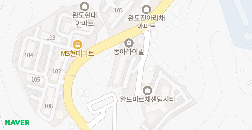 동아하이빌 위치 지도