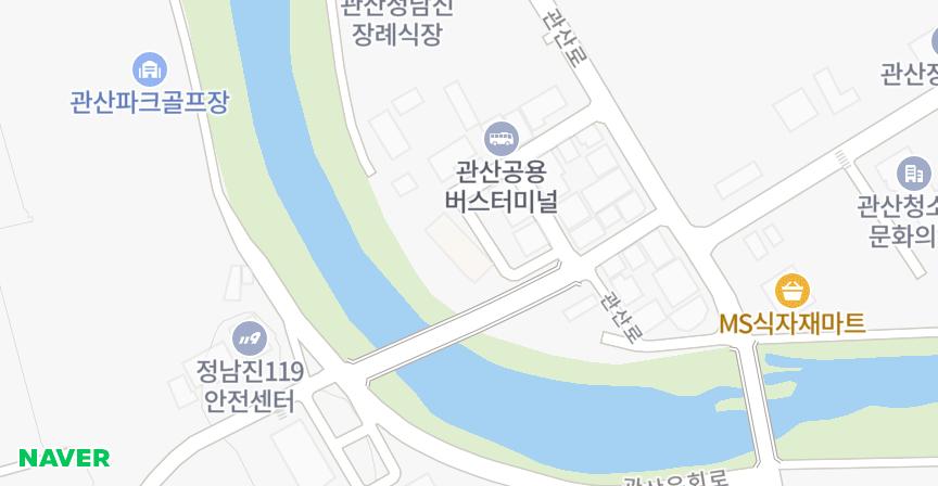 동산 위치 지도