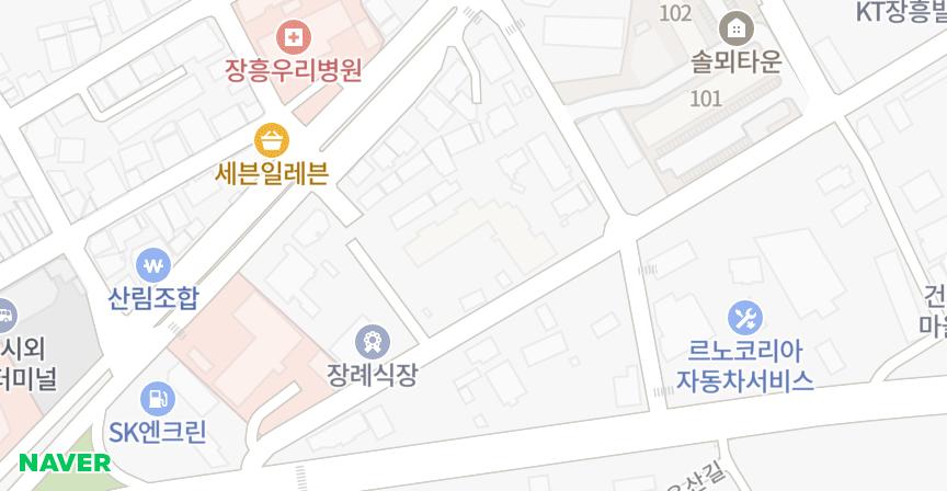 중앙갤러리 위치 지도