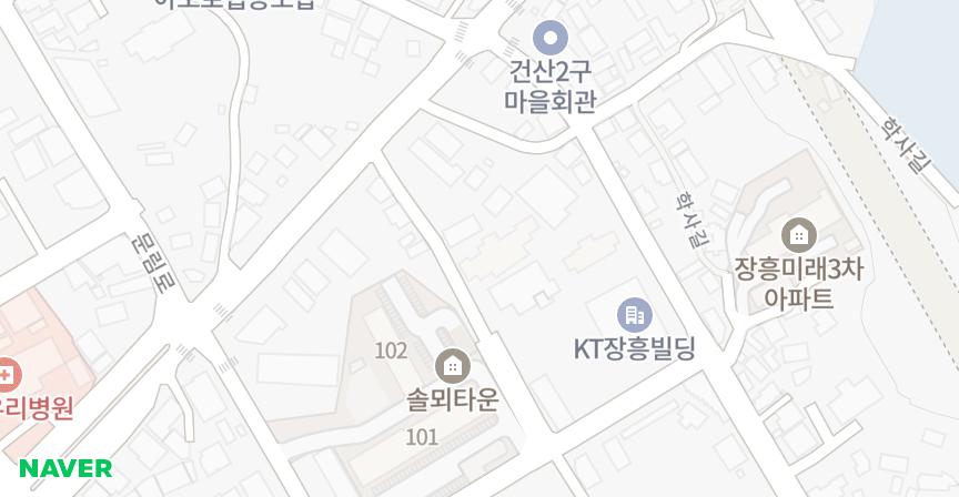블루시안 위치 지도