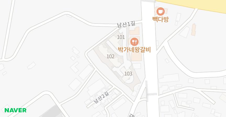 진도미래엔스위트 위치 지도