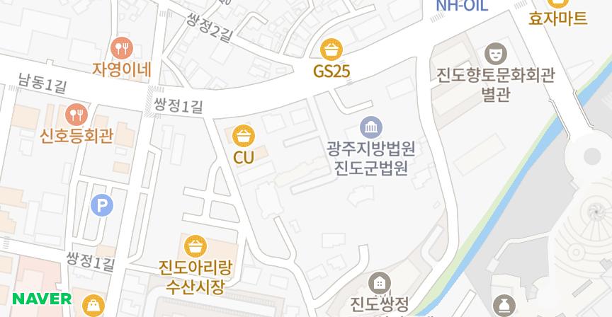 진도팰리체1차 위치 지도