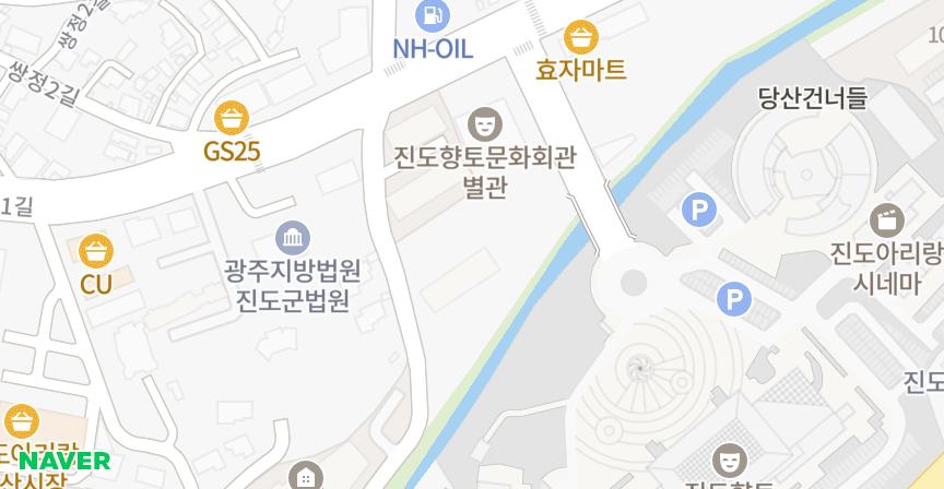진도읍 동외리팰리체2차 위치 지도