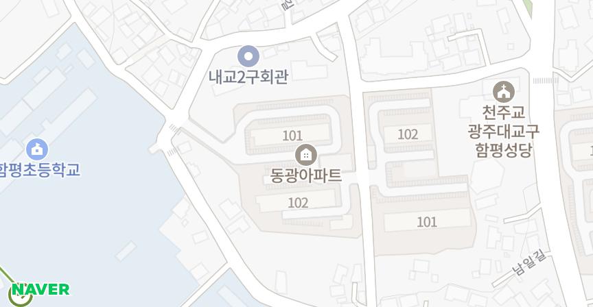 동광 위치 지도