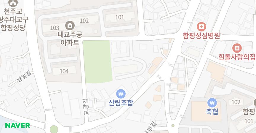 남산미르채아파트101동 위치 지도