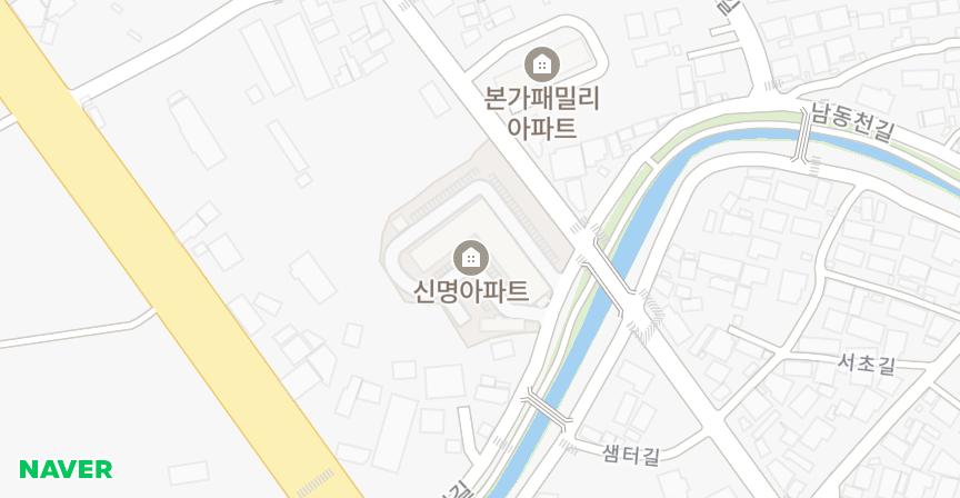 신명 위치 지도