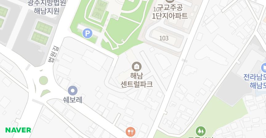구교센트럴파크 위치 지도