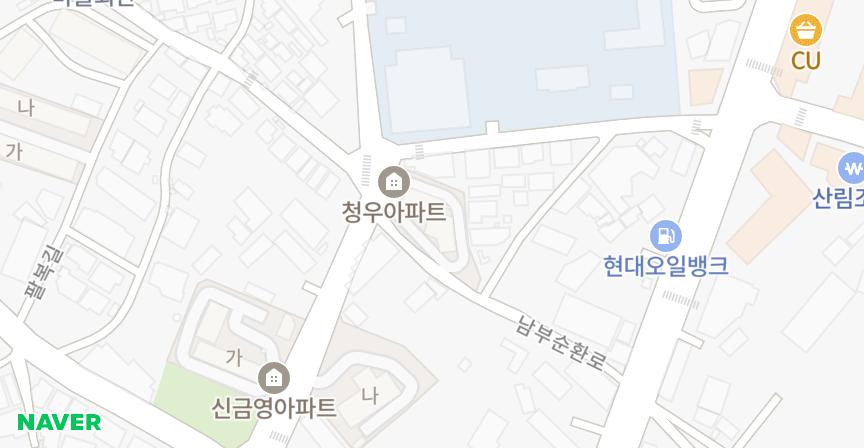 청우 위치 지도